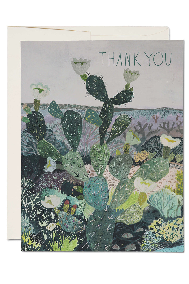 Desert Landscape Thank You Card