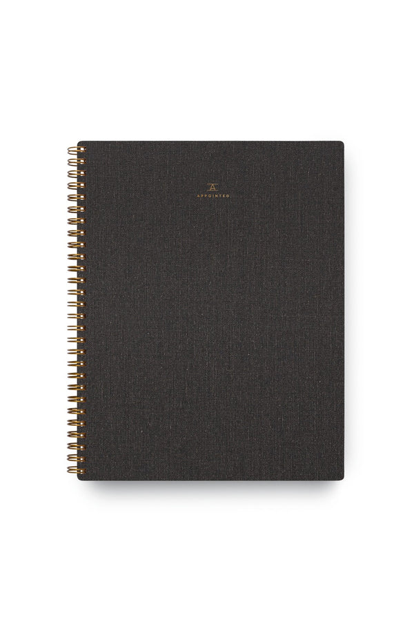 The Notebook Charcoal Gray Blank