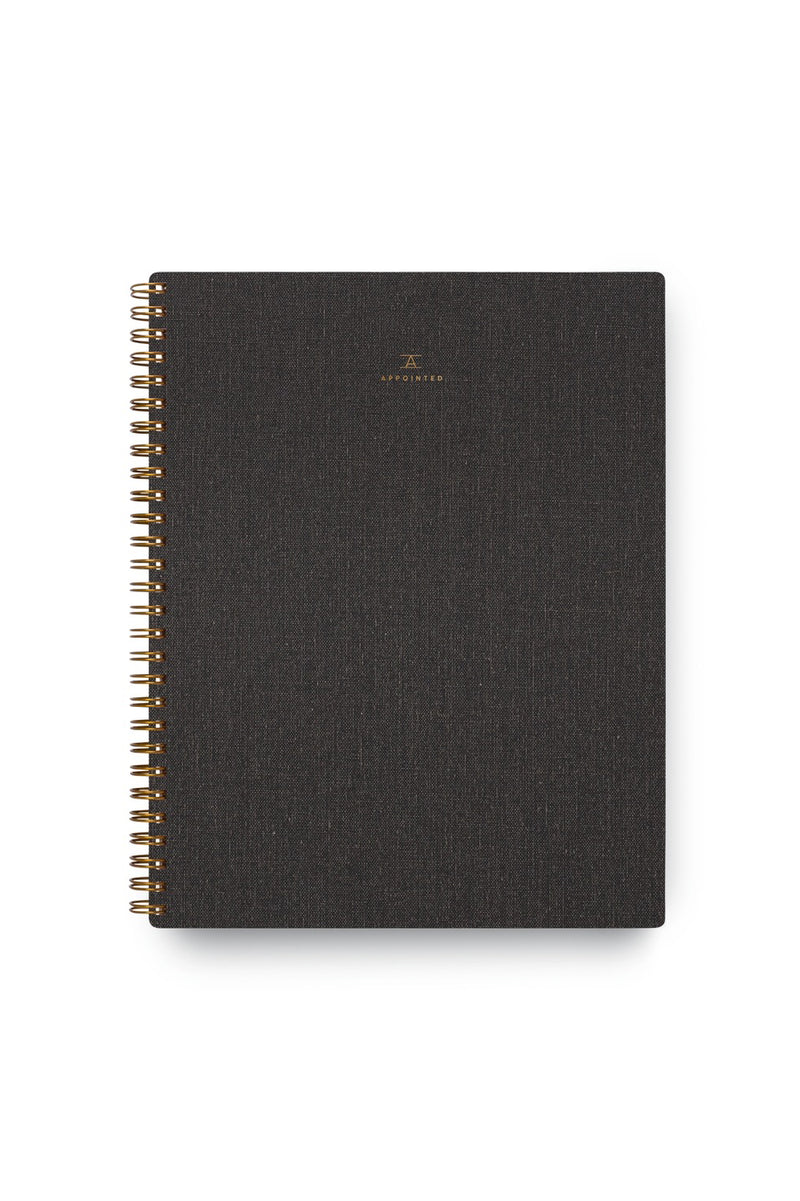 The Notebook Charcoal Gray Blank