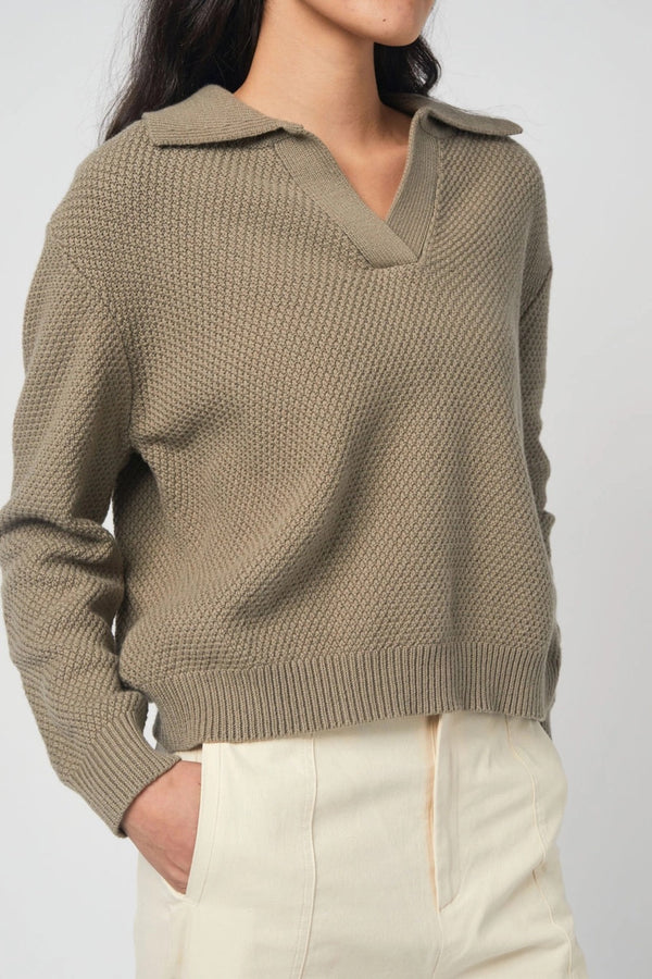 The Archie Sweater Taupe