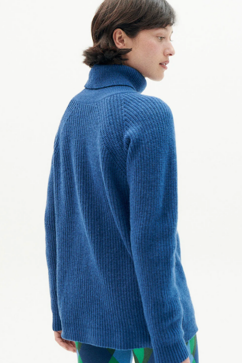 Matilda Knitted Sweater Navy