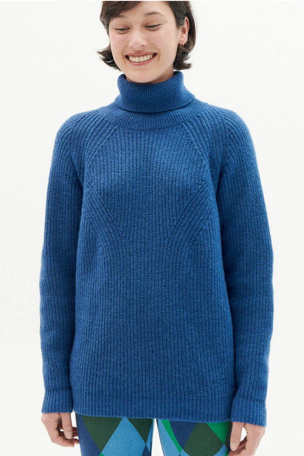 Matilda Knitted Sweater Navy