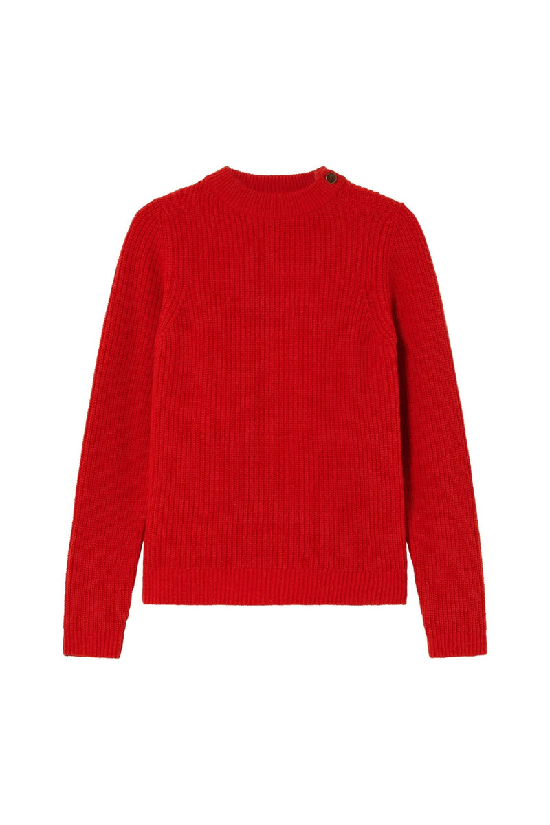 Hera Knitted Sweater Red