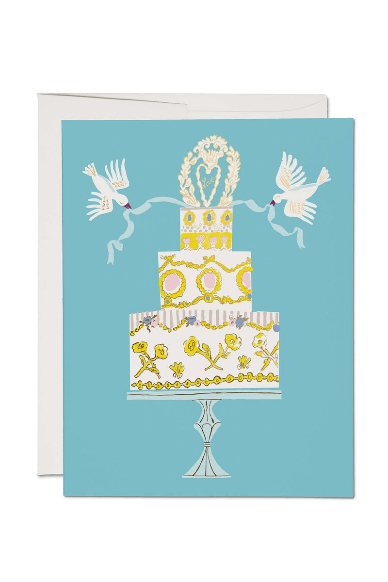 Love Wedding Cake Card