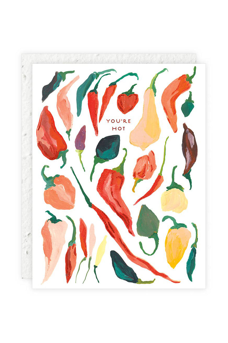 Hot Peppers Card