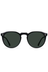 Remmy Sunglasses Recycled Black / Green Polarized