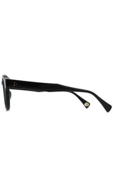 Zelti Sunglasses Recycled Black / Green Polarized